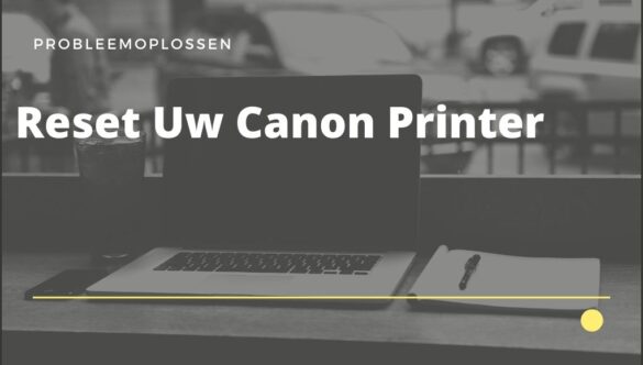 Reset Uw Canon Printer